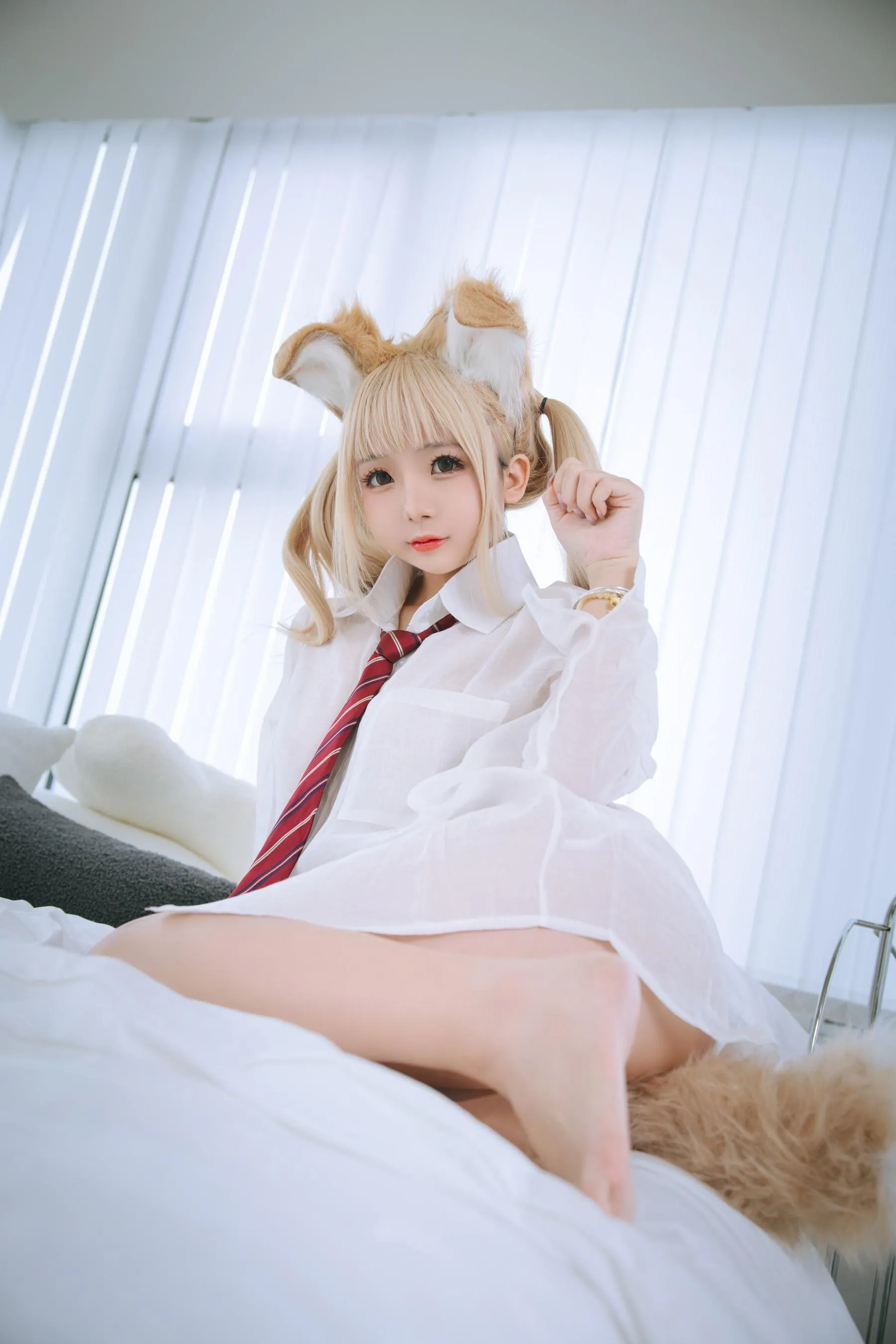 日奈娇 – NO.67 衬衫小狗 [50P]插图6